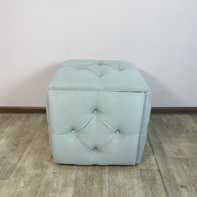 Пуф-трансформер 5в1 Mzavod Остин-1 велюр светло-серый 6-0-9003