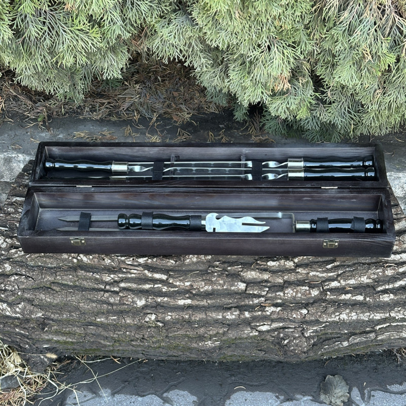 Подарунковий набір Mzavod ШашлиКейс чорний