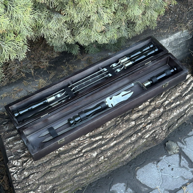 Подарунковий набір Mzavod ШашлиКейс чорний