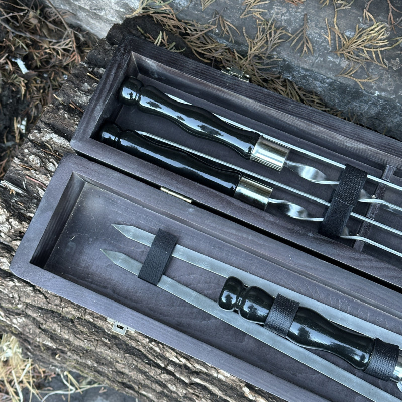 Подарунковий набір Mzavod ШашлиКейс чорний