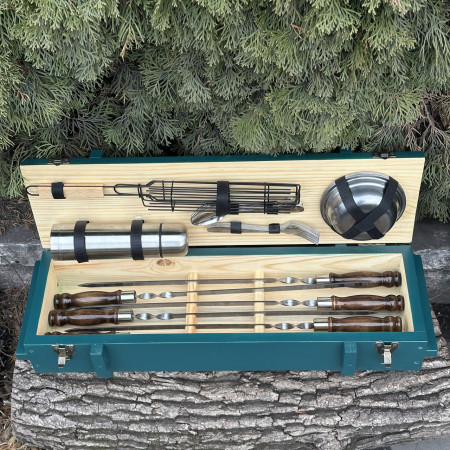 Подарочный набор Mzavod Комбат бирюзовый