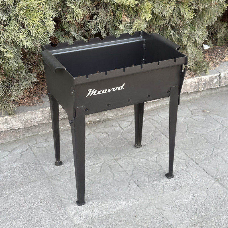 Мангал Mzavod Тесей на 6 шампуров 3мм на ножках