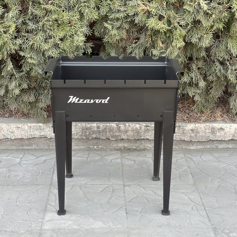 Мангал Mzavod Тесей на 6 шампуров 3мм на ножках