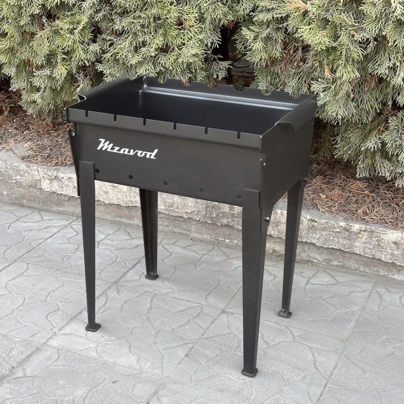 Мангал Mzavod Тесей на 6 шампуров 3мм на ножках