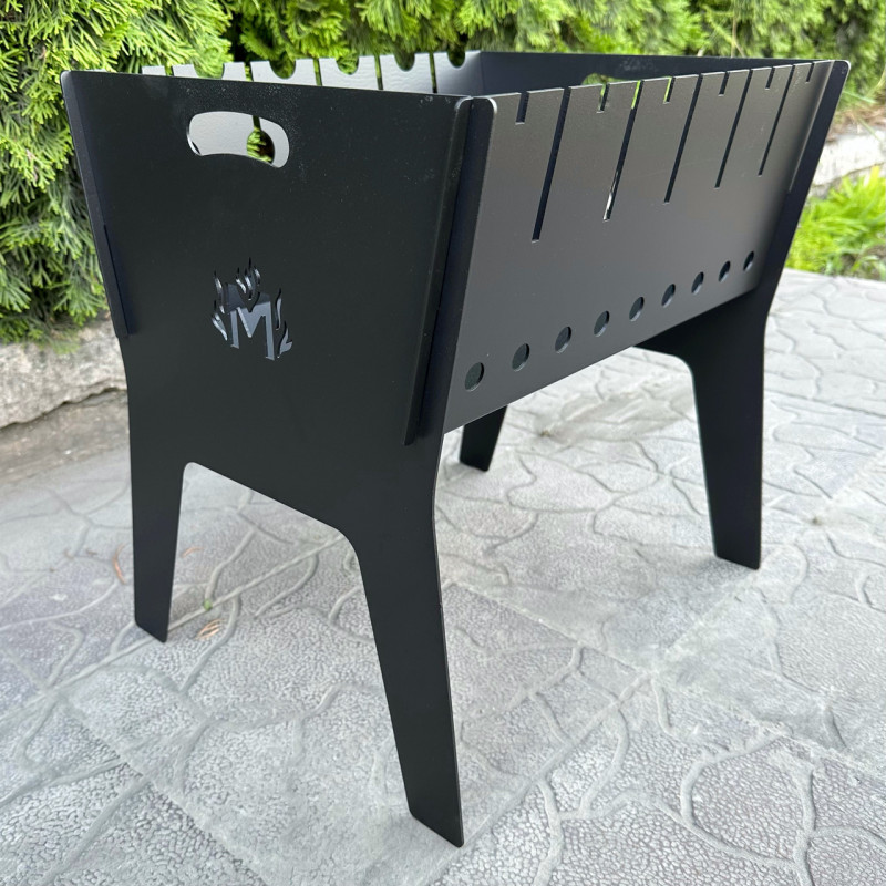 Разборный мангал Mzavod Феникс на 6 шампуров 2мм