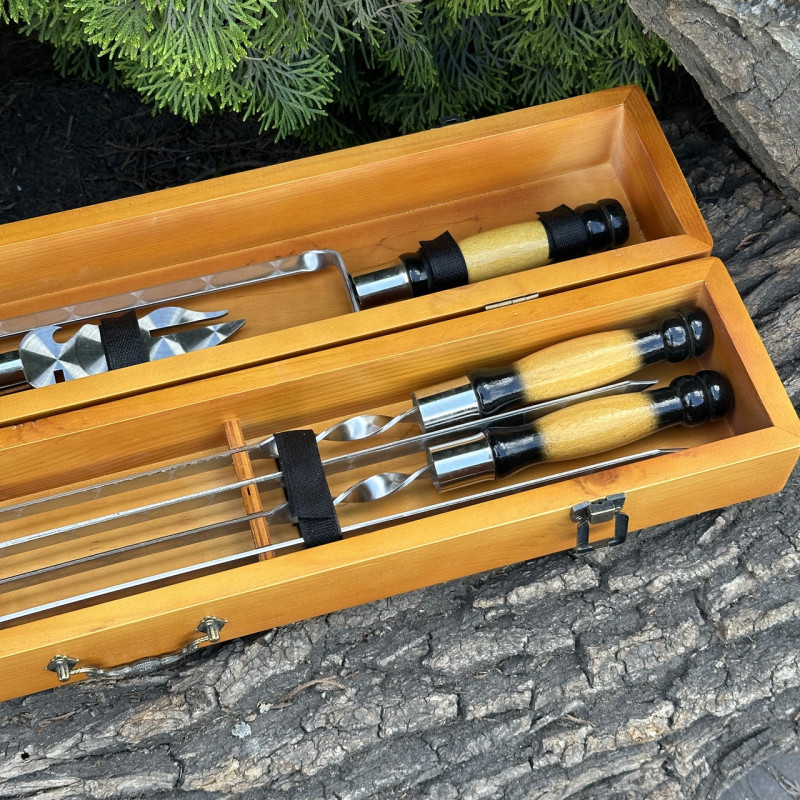 Подарочный набор Mzavod ШашлыКейс светлый