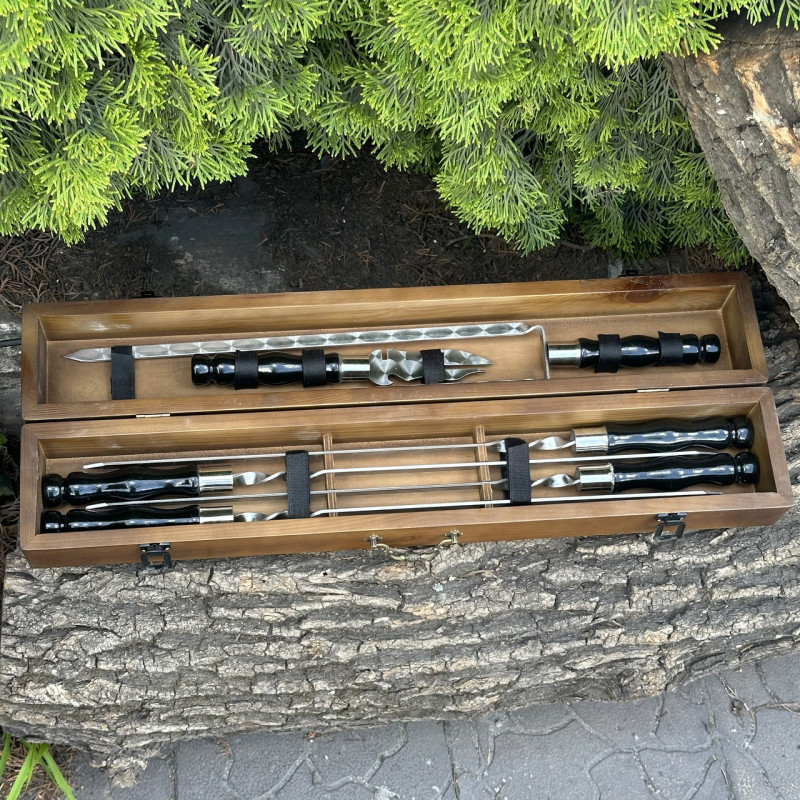 Подарочный набор Mzavod ШашлыКейс темный