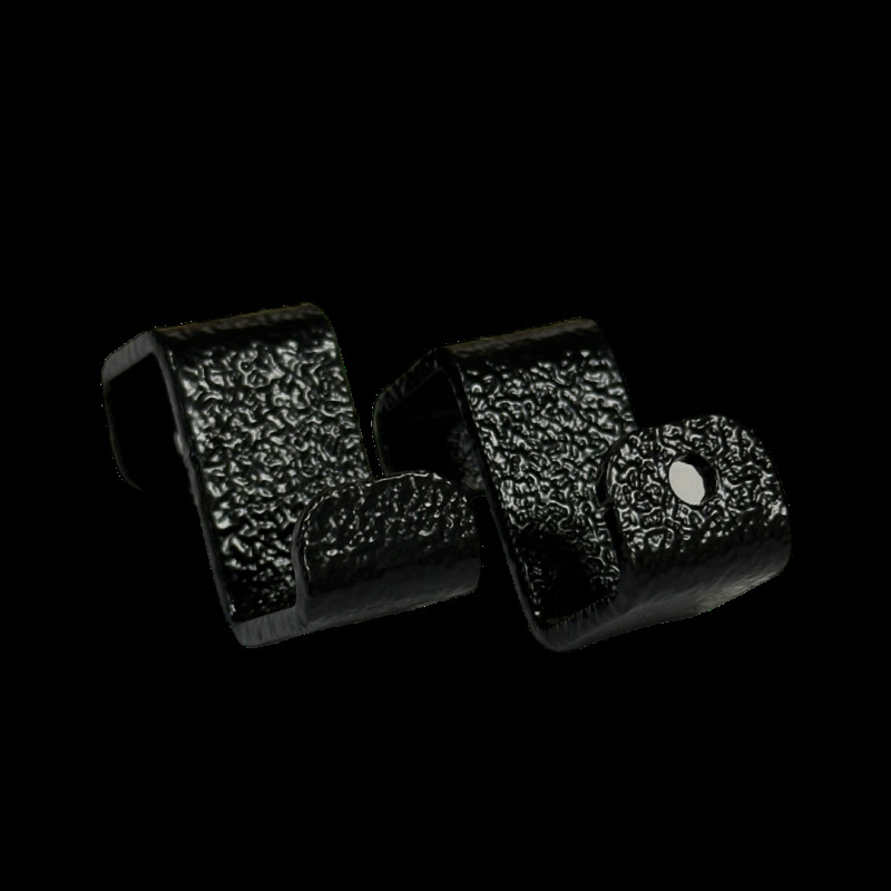 Крючок Mzavod для банкетки черный