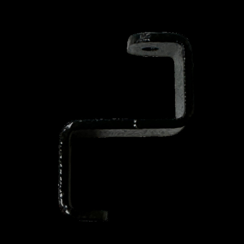 Крючок Mzavod для банкетки черный