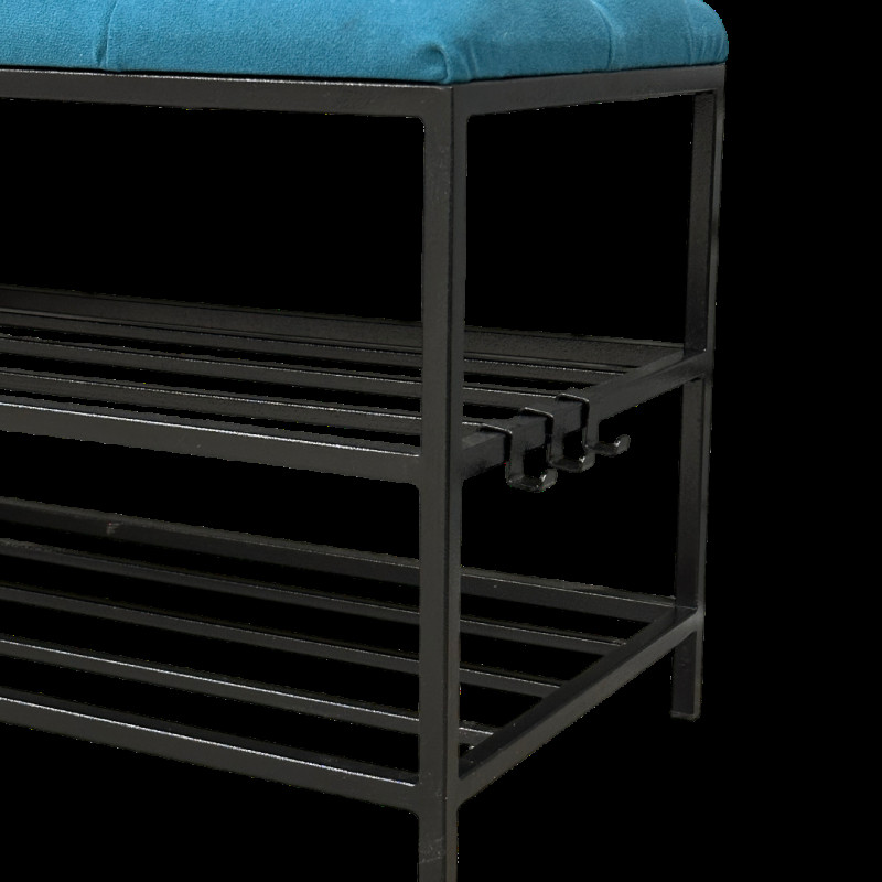 Крючок Mzavod для банкетки черный