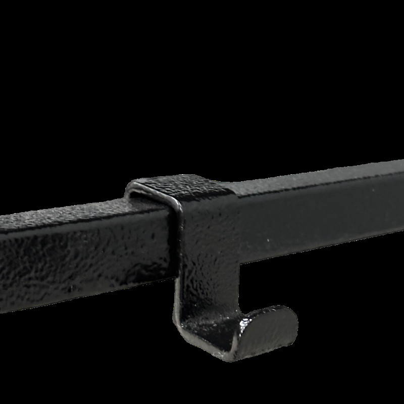 Крючок Mzavod для банкетки черный