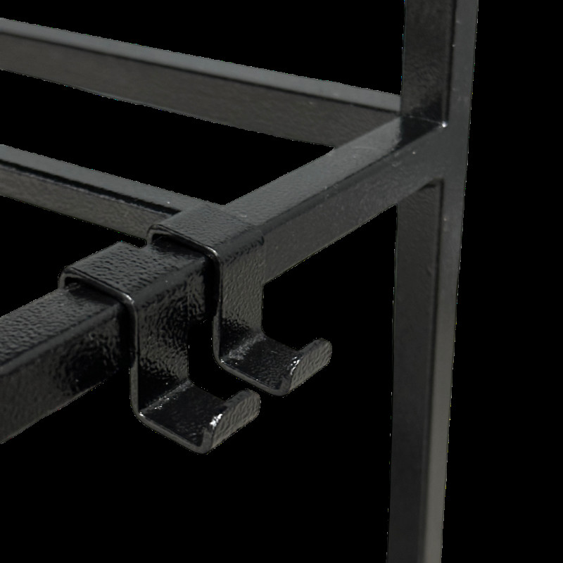 Крючок Mzavod для банкетки черный