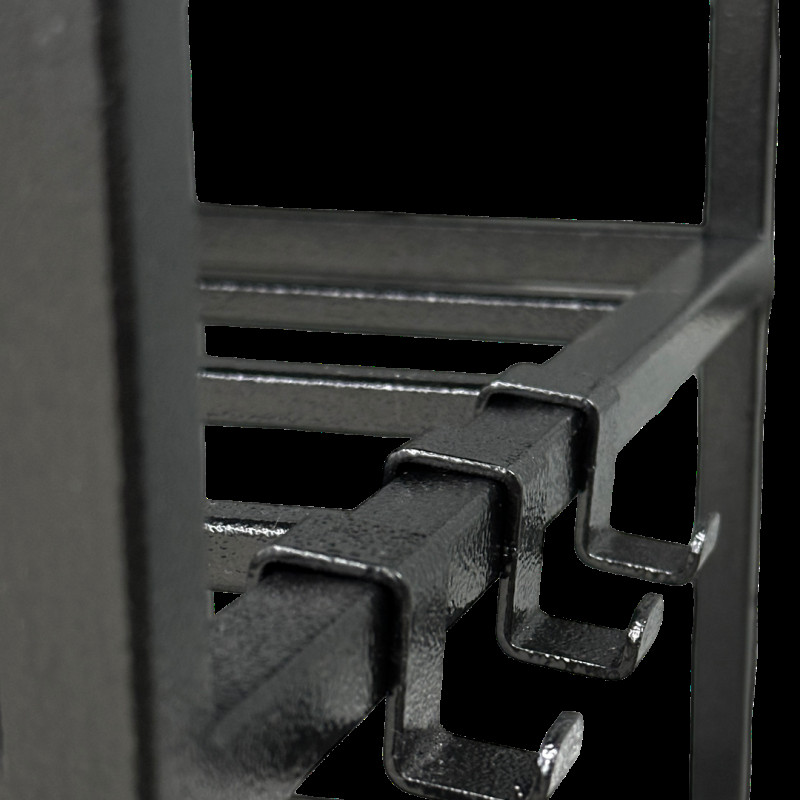 Крючок Mzavod для банкетки черный