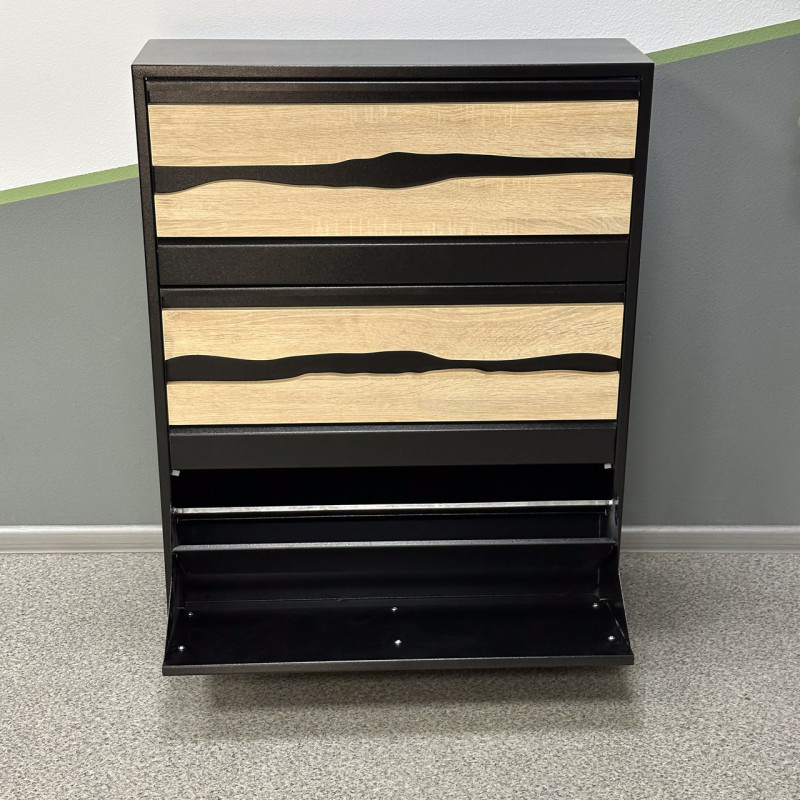 Шафа для взуття Дарвін 80 см дуб сонома 0-7-9005