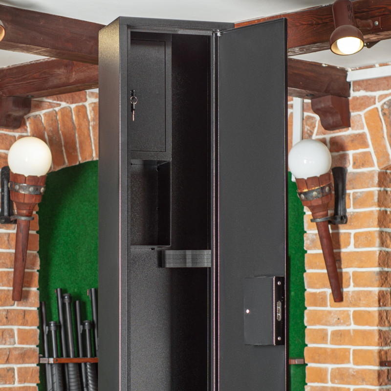 Сейф оружейный ШОЕ-1400, черный