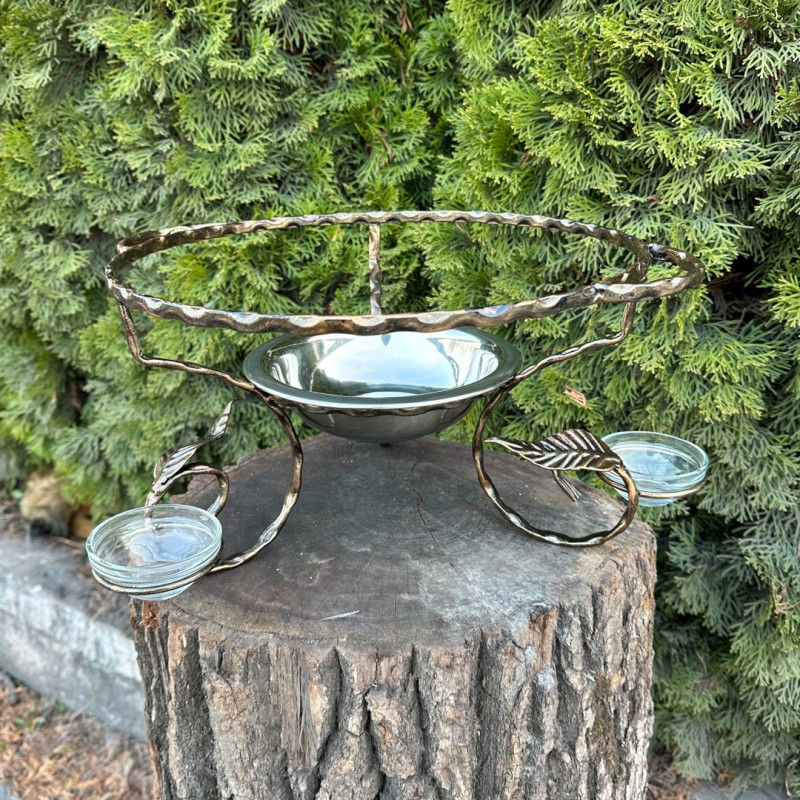 Садж для мяса Mzavod 36см с 3 соусницами