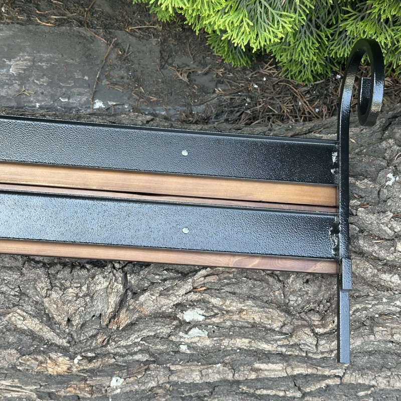 Передняя полка Mzavod для мангала Зевс на 12 шампуров темное дерево