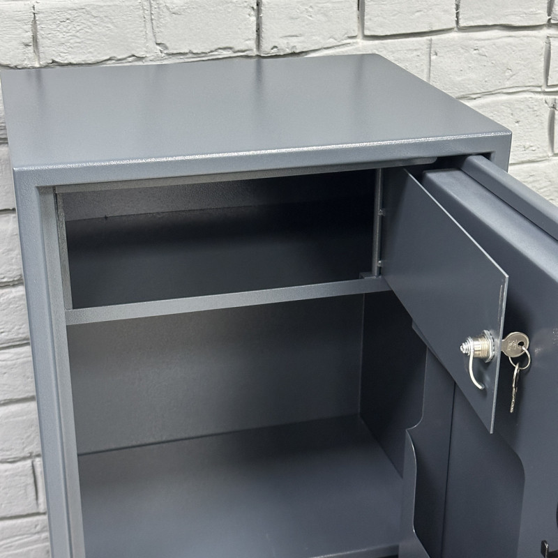 Офисный сейф CБП-880 антрацитово-серый