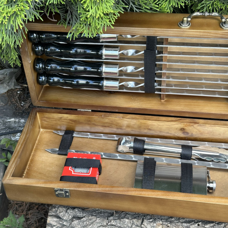 Подарочный набор Mzavod Казак темный