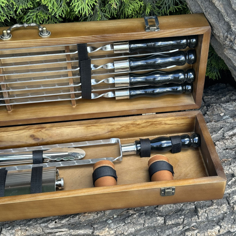 Подарочный набор Mzavod Казак темный