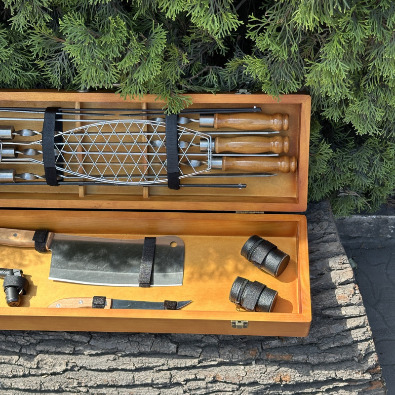 Подарочный набор Mzavod Мастер BBQ светлый