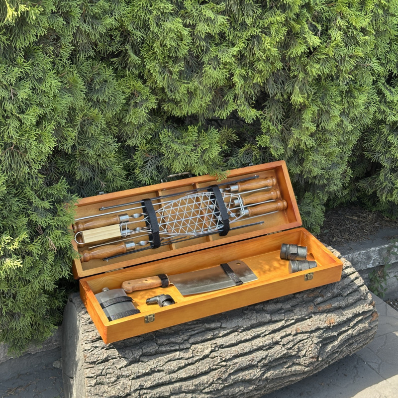 Подарочный набор Mzavod Мастер BBQ светлый