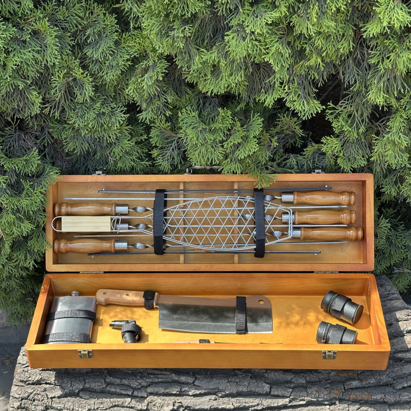 Подарочный набор Mzavod Мастер BBQ светлый