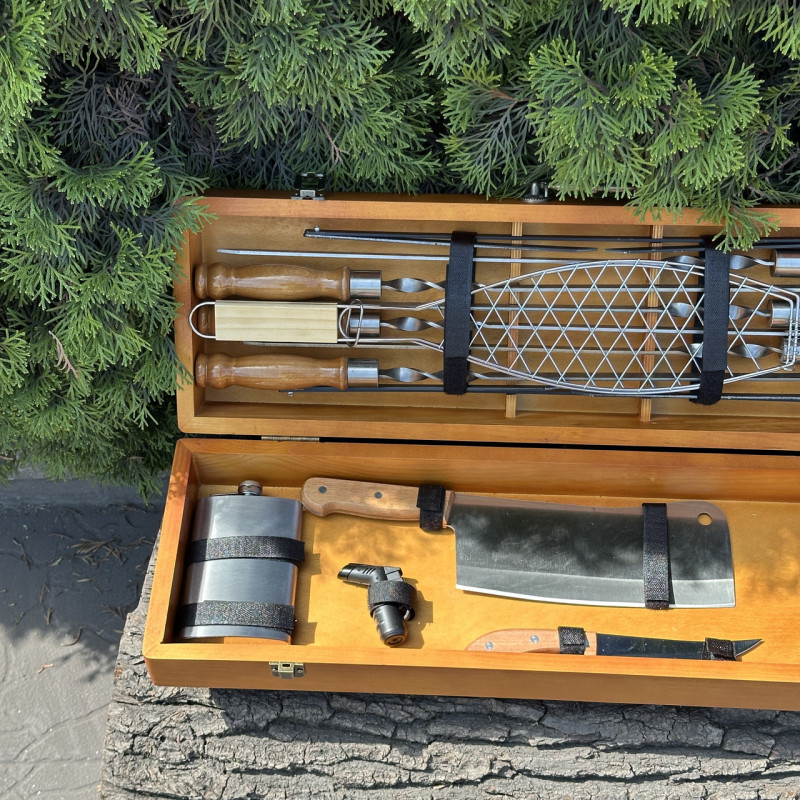 Подарочный набор Mzavod Мастер BBQ светлый