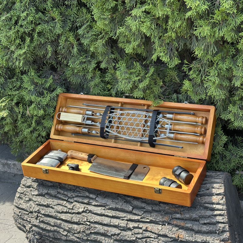 Подарочный набор Mzavod Мастер BBQ светлый