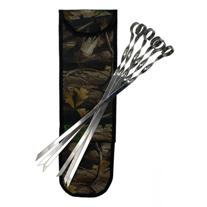 Шампур Mzavod стальной 470х10х1.5мм