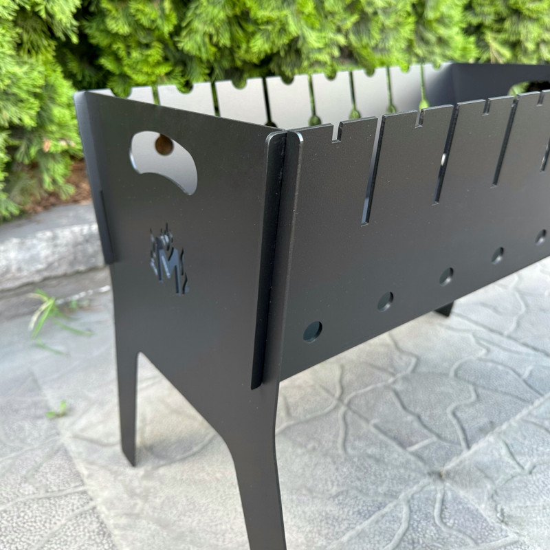 Разборный мангал Mzavod Феникс на 8 шампуров 2мм