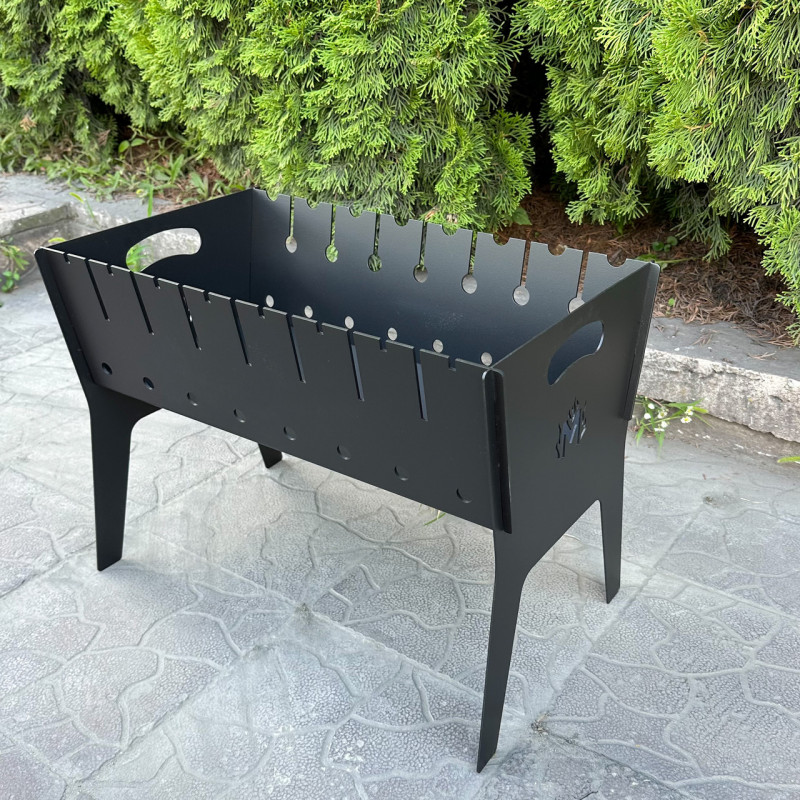 Разборный мангал Mzavod Феникс на 8 шампуров 2мм