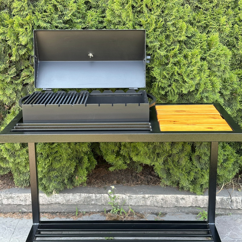 Мангал-барбекю Mzavod Локи на 9 шампуров 4мм в стиле LOFT