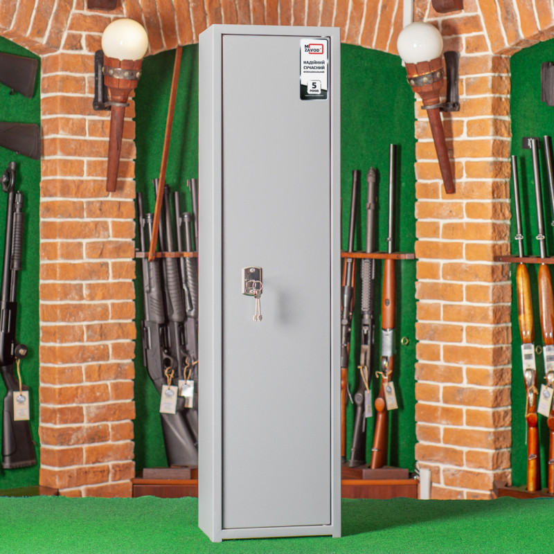 Сейф збройовий ШОЕ-1100, сірий