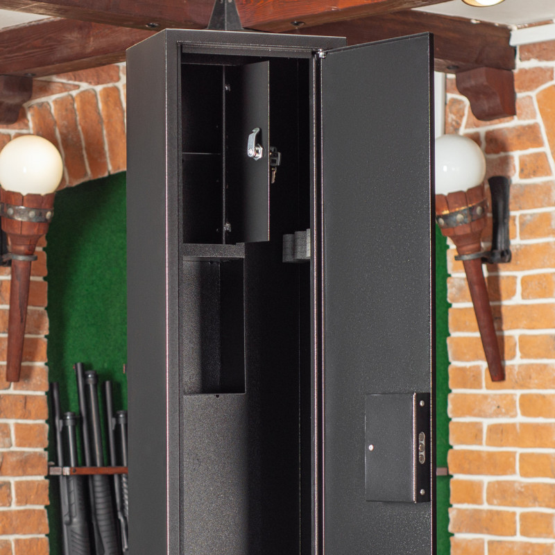 Сейф збройовий ШОЕ-1250, чорний