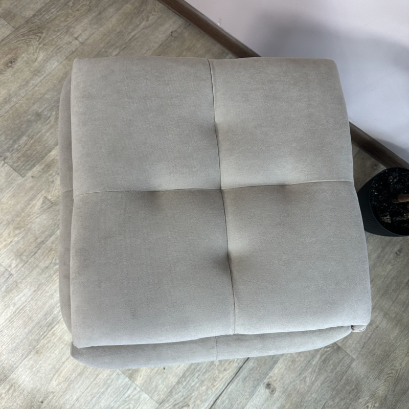 Пуф-трансформер 5в1 Mzavod Остин-4 велюр светло-серый 6-0-9003