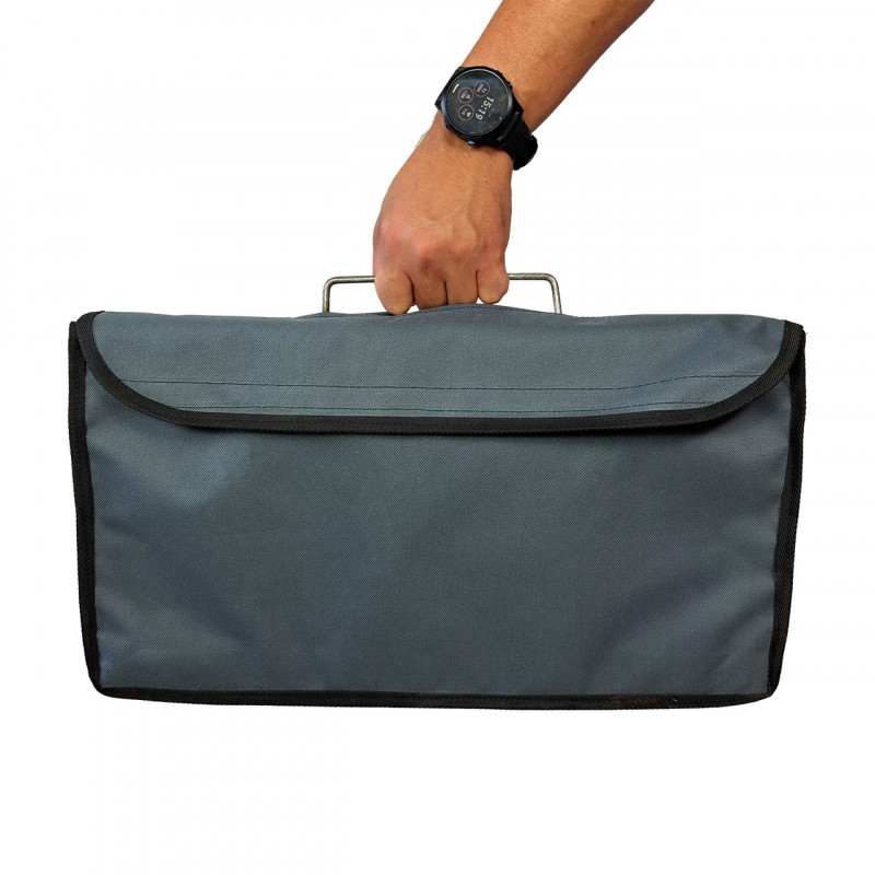 Чохол Mzavod для мангалу Пегас на 8 шампурів сірий