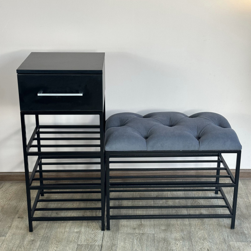 Приставная полка для обуви на 3 полиці