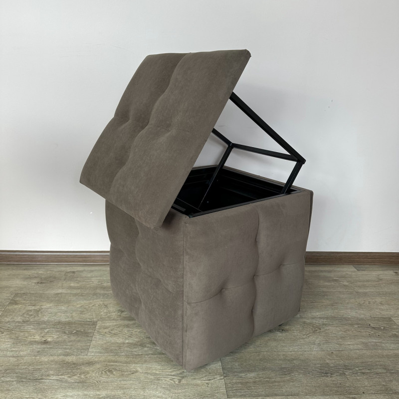 Пуф-трансформер 5в1 Mzavod Остин-4 велюр коричневый 1-0-9005