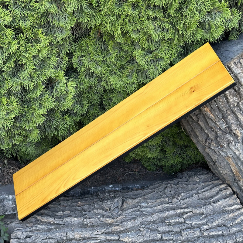 Передняя полка Mzavod для мангала Прометей на 12 шампуров светлое дерево