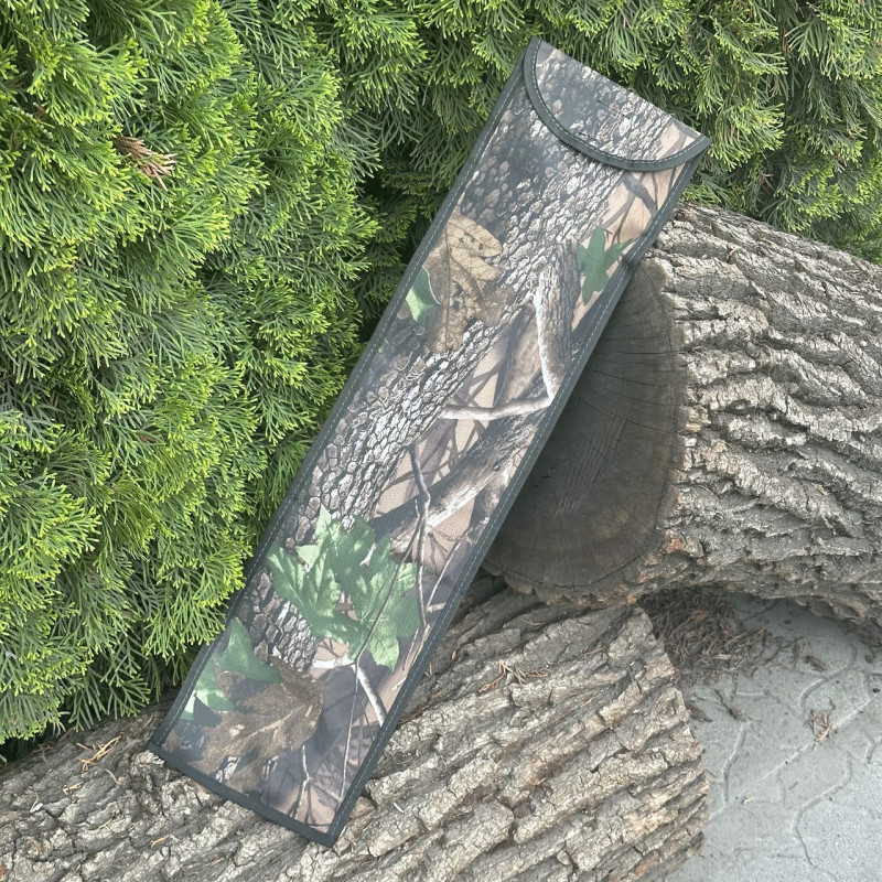 Чехол-сумка Mzavod с клапаном на липучке на 8 шампуров лес