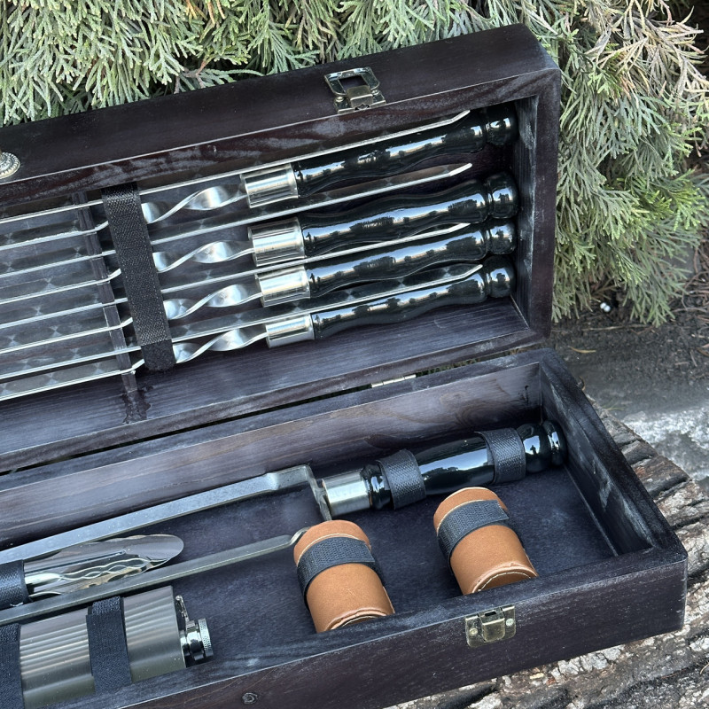 Подарочный набор Mzavod Казак черный