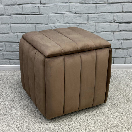 Пуф-трансформер 5в1 Mzavod Остин-2 велюр коричневый 1-0-9005