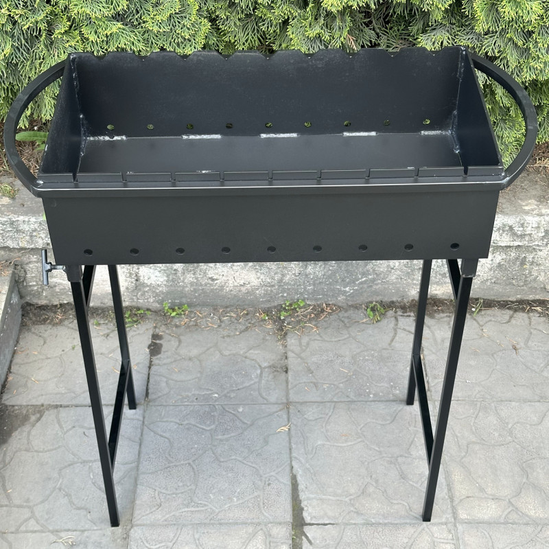 Мангал Mzavod Гектор на 9 шампуров 3мм на ножках