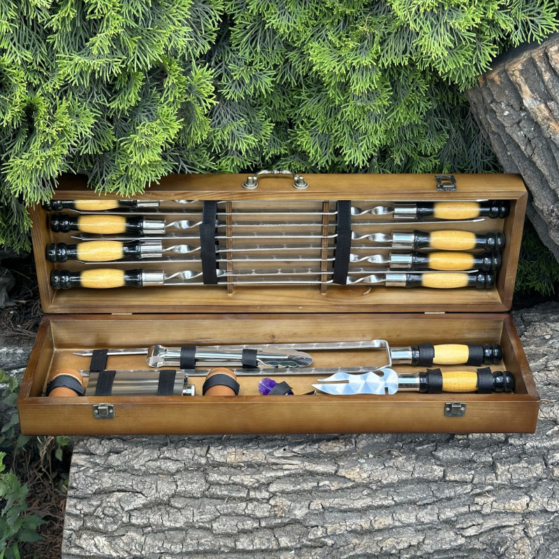 Подарочный набор Mzavod Охотник темный