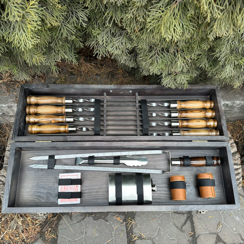 Подарочный набор Mzavod Казак темная текстура