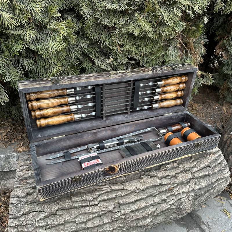 Подарочный набор Mzavod Казак темная текстура