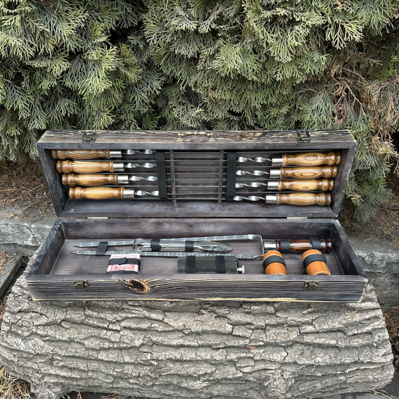 Подарочный набор Mzavod Казак темная текстура