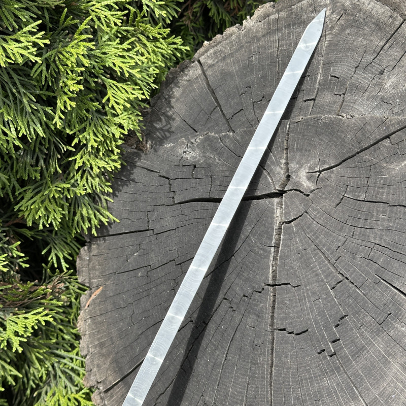 Шампур Mzavod с деревянной ручкой 630х12х3мм мраморный