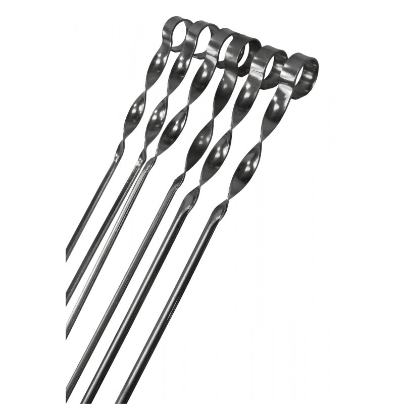 Шампур Mzavod сталевий кутовий 560х12х1.5мм